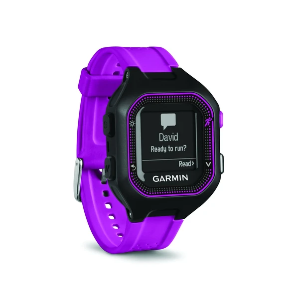 Garmin 010-N1353-20 Renewed Forerunner 25 GPS Run Watch - Black/Purple ürün görseli 1