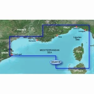 Garmin VEU011R - Fransa South Coast ve Corsica - SD Card ürün görseli 1