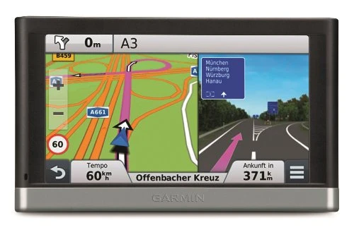 Garmin nüvi 2577LT NA+EU navigasyon cihazı (12,7 cm (5 inç) dokunmatik ekran, nüMaps garantisi, TMC, Bluetooth, microSD kart yuvası) ürün görseli 1