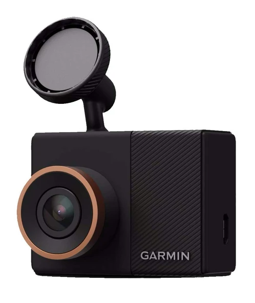 Garmin 010-01750-11 Araç İçi Kamera 55, ultra kompakt tasarım, anlık görüntü işlevli 3,7 MP, ses kontrolü, şerit asistanı, Go! Siyah park ederken alarm ve izleme modu ürün görseli 1