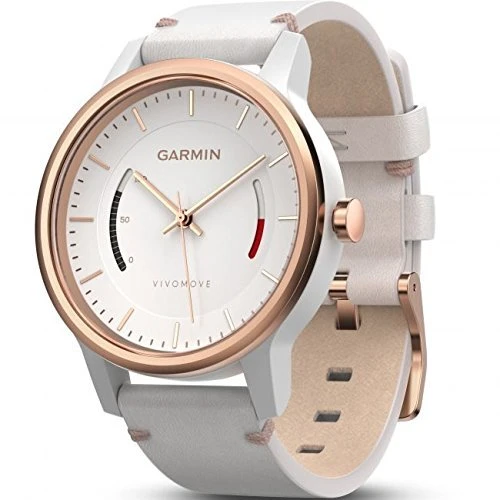 Garmin 010-01597-11move Classic - Ww, White with Deri Band (Cerated Refurbished) ürün görseli 1