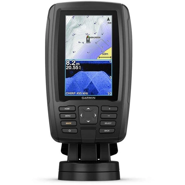Garmin 010-01887-00 Echomap Plus 45Cv ile Cv20-TM transducer, 4.3 inç inç ürün görseli 1