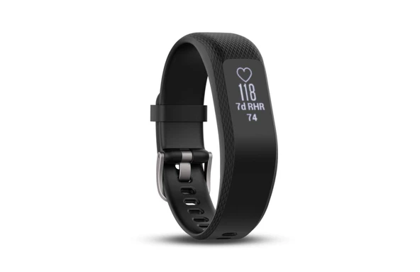 Fitness takipçisi vivosmart 3 Siyah S/M, Siyah, S - M (122-189 mm), 010-01755-00 ürün görseli 1