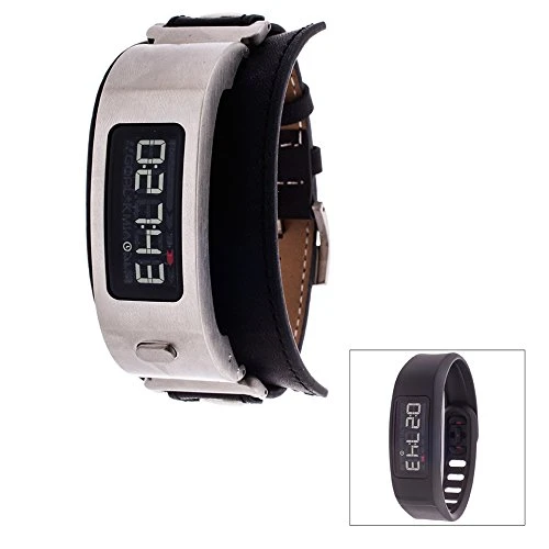 Garmin GA004BK Vivofit 2 Sche, Angry Silver ile Black Cuff ürün görseli 1