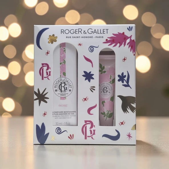 Roger&Gallet Rose Parfume EDT 30 ml. + Doğal İçerikli Yoğun Bakım El Kremi 30 ml. ürün görseli 1