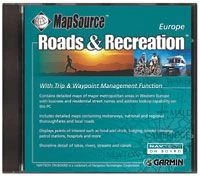 Garmin Roads and Recreation Europe CD-ROM (Windows) ürün görseli 1