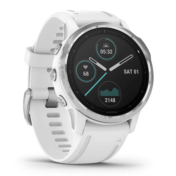Garmin [yenilenmiş Fenix ​​\u200b\u200b6S - Bilekte kalp atış hızı ölçümüne sahip GPS çoklu spor akıllı saati, kondisyonunuz için su geçirmez koşu saati, dar bilekler için bilezik ürün görseli 1