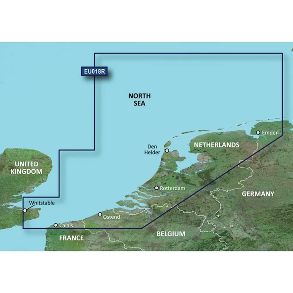 Garmin VEU018R Hollanda SD Card Nautical Charts ürün görseli 1