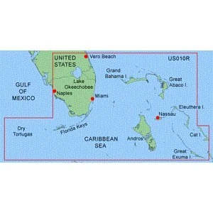 Garmin Bluechart XUS010R Güneydoğu Florida, Micro SD Card ürün görseli 1