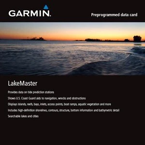 Garmin LakeMaster School of the Woods - Rainy Lake - Garmin Data Card ürün görseli 1