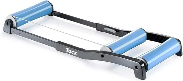 Garmin Tacx Antares – merkezli bir sürüş için konik tekerlekli tekerlekli antrenör. Boyutlar 1350 x 470 mm, katlanabilir (800 x 470 x 135 mm), 26-29 inç tekerlekler için, silindir çapı 100 - 110 mm ürün görseli 1