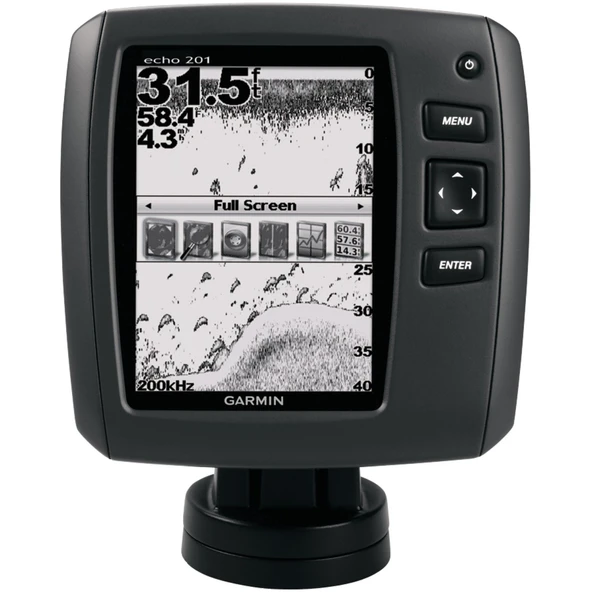 Garmin 010-01259-00 Echo 201 World with Transducer ürün görseli 1