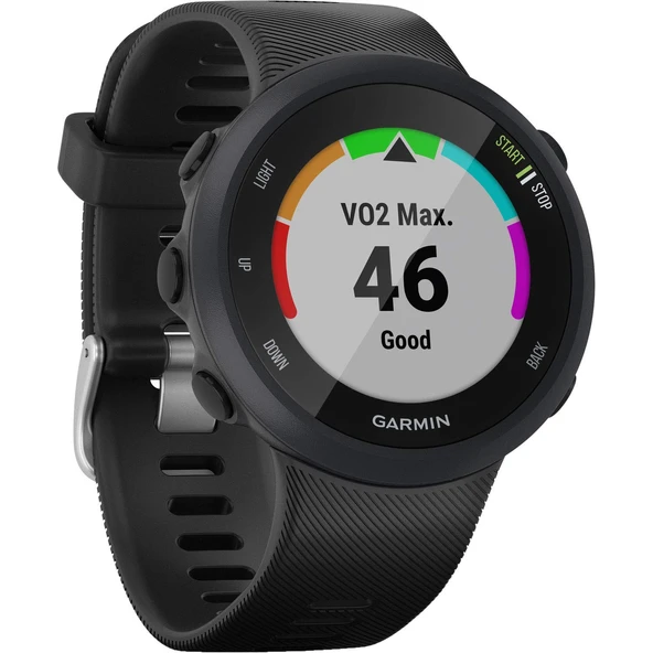 Garmin 010-02156-05 Forerunner 45, 42mm Easy-to-use GPS Run Watch with Coach Free Education Plan Support, Black ürün görseli 1