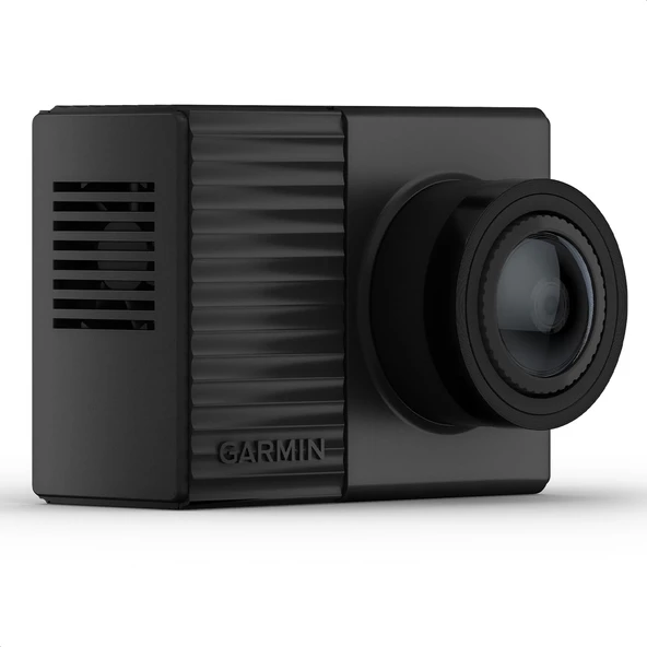 Çok yönlü kayıtlar için iki adet 180° lensli Garmin Araç Kamerası Tandem, 1440p ön lens, ultra kompakt, otomatik kaza algılama, 720p gece görüşü, GPS, WLAN, hafıza kartı dahil, ses kontrolü ürün görseli 1