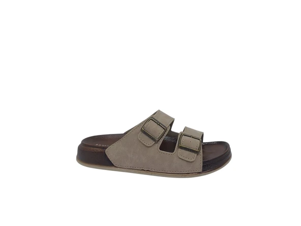 Witta 55201 Unisex Bej Tokalı Günlük Kullanım Terlik ürün görseli 1