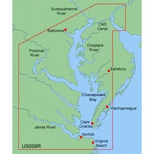 Garmin Bluechart XUS006R Chesapeake, Micro SD Card ürün görseli 1