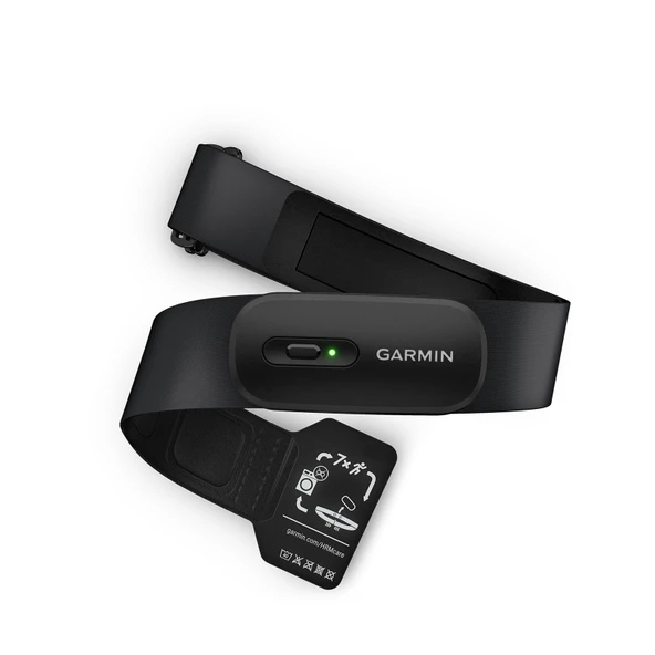 Garmin HRM 200 - Hassas kalp atış hızını ve HRV verilerini ölçmek için kalp atış hızı göğüs kemeri, 1 yıla kadar pil ömrü, makinede yıkanabilir kayış, boyutu ayarlanabilir, M-XL boyutu ürün görseli 1