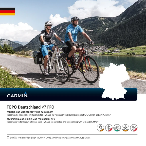 Garmin TOPO Almanya V7 PRO ürün görseli 1