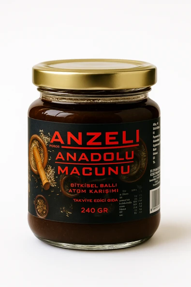 Anzeli Anadolu Ballı Karışık Bitkisel Macun 240 gr - Resim 4