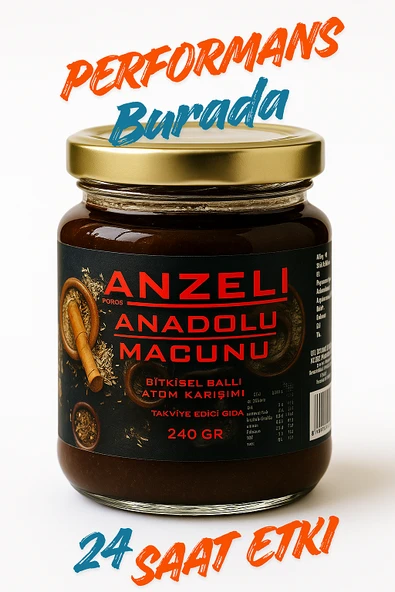 Anzeli Anadolu Ballı Karışık Bitkisel Macun 240 gr - Resim 3