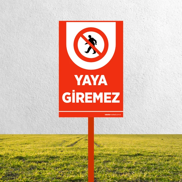 Yaya Giremez Levhası - Resim 2
