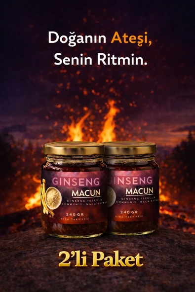 Ginseng, Maca Extract, Tongkat Ali, Panax Içeren Kuvvet Bitkisel Karışımlı Macunu 240 gr 2li Paket ürün görseli 1