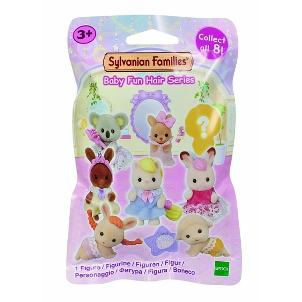 5657 Sylvanian Families Yavru Eğlenceli Saçlar Serisi Sürpriz Paket +3 yaş ürün görseli 1
