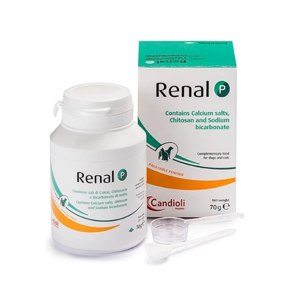 Candioli Renal-P Toz 70 Gr Kedi ve Köpek Böbrek/Üriner Sistem Besin Takviyesi ürün görseli 1