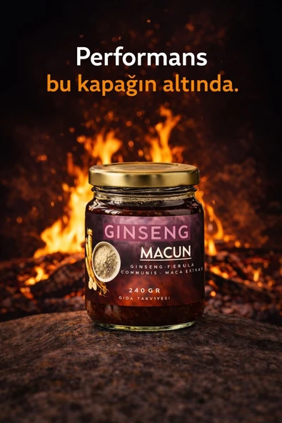 Ginseng, Maca Extract, Tongkat Ali, Çakşır Otu, Panax Içeren Kuvvet Bitkisel Karışımlı Macunu 240 gr ürün görseli 1