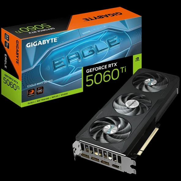 Gigabyte Geforce Rtx 5060 Ti Eagle Oc 8gb Dlss 4 128 Bit Gddr7 Ekran Kartı ürün görseli 1