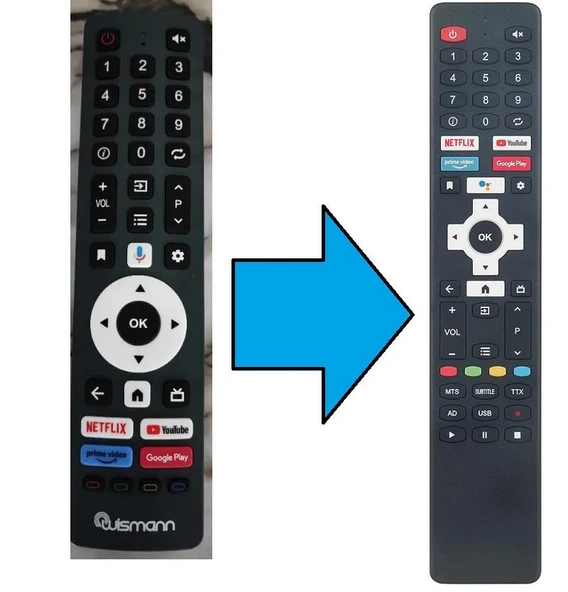 Wismann Google Smart Led Tv Kumanda-Ses Özellikli ürün görseli 1