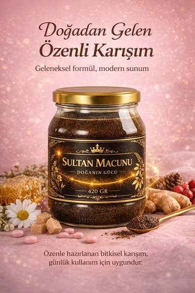 Sultan Macunu - Civanperçemi, Hayıt Otu, Melisa Özlü Destek Macunu 420GR ürün görseli 1