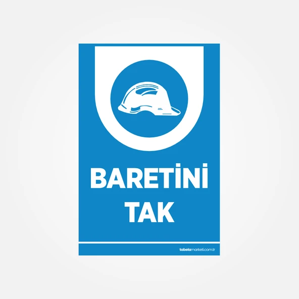 Baretini Tak Levhası ürün görseli 1