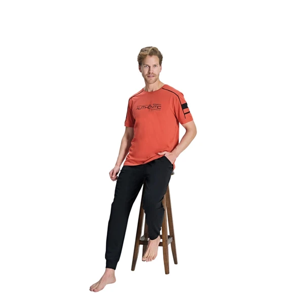 Over Sleep 2329 Erkek Likralı Süprem Yazlık Takım (S-M-L-XL) ürün görseli 1