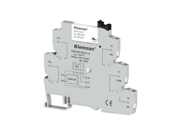 Klemsan 270850 Kpr-Sce-230Vac/Dc-1C Plc Röle 1C 10 Ad ürün görseli 1