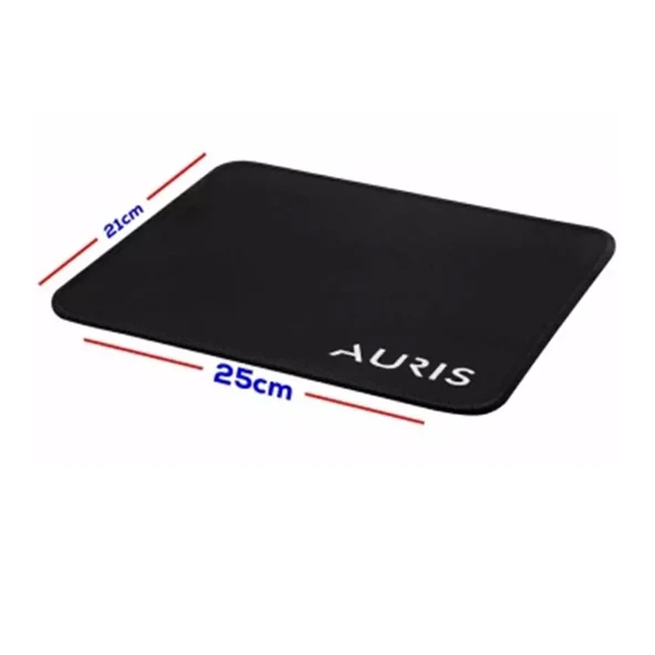 Auris MP5 Kenarları Dikişli Kaymaz Mouse Pad 25x21 cm ürün görseli 1