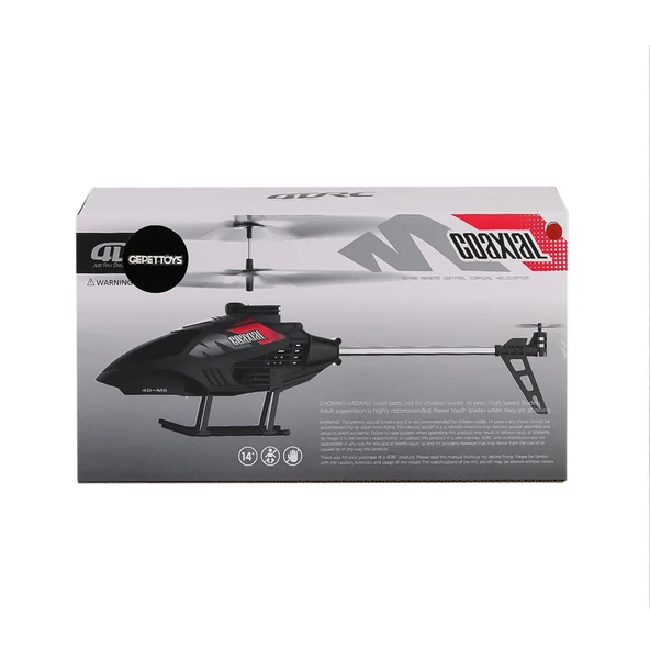 4D-M6 Kumandalı Kameralı Helikopter  4ch - Resim 2