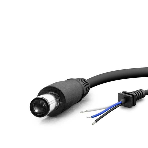 Notebook Adaptör Kablosu 3Lü 7.4*5.0 Hp/Compaq 120W-150W 1.2 Siyah HDX5564 ürün görseli 1