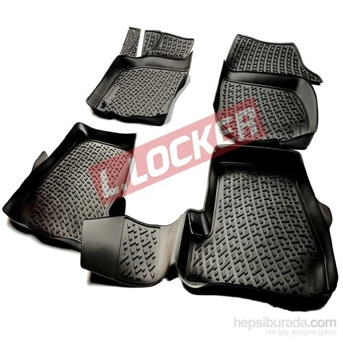 L.Locker Bmw 5 Serisi F10 09-13  3D Havuzlu Paspas ürün görseli 1