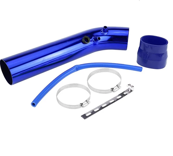 Açık Hava Filtre Borusu Metal 76mm Mavi ürün görseli 1