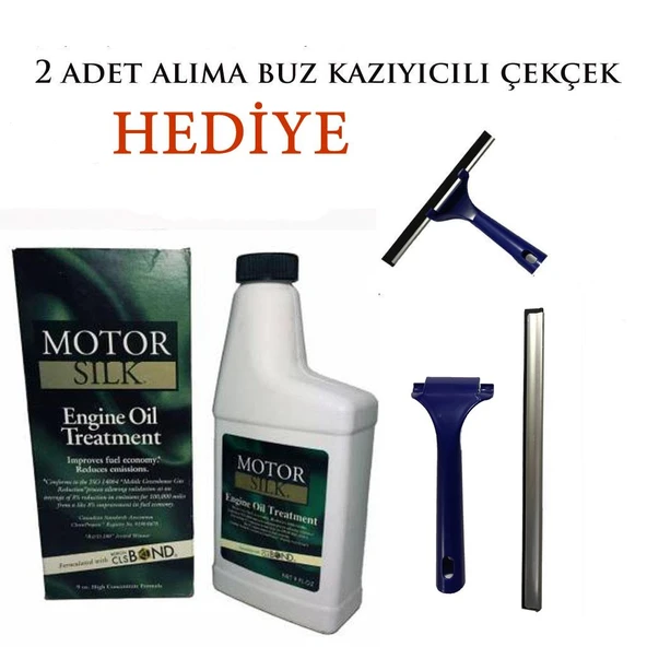 Motor Silk TURBO DİZEL Motorsilk Yağ Katkısı HEDİYELİ ürün görseli 1