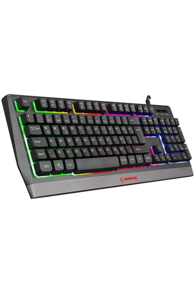 Rampage Kb-r52 Style Rainbow Aydınlatmalı Oyuncu Klavye ürün görseli 1