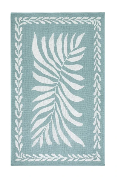Özdilek Boho Leaf Plaj Havlusu (90x150)-Yeşil - Resim 2