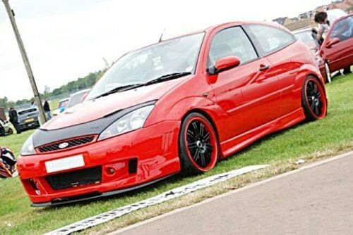 Ford Focus MK1 1 ST UYUMLU ÇUPRA  Ön Tampon Lipi Cupra Lip 3 Parça ürün görseli 1