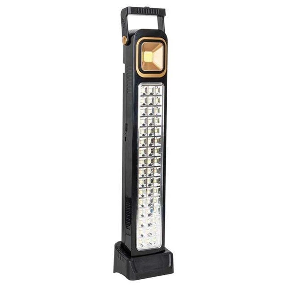 Powermaster HEL-6866T-1 48 Ledli 45w Solarlı Ve Şarjlı Işıldak ürün görseli 1