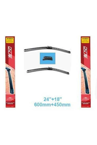 60cm - 45cm Renault Araca Özel Muz Silecek Oscar ürün görseli 1