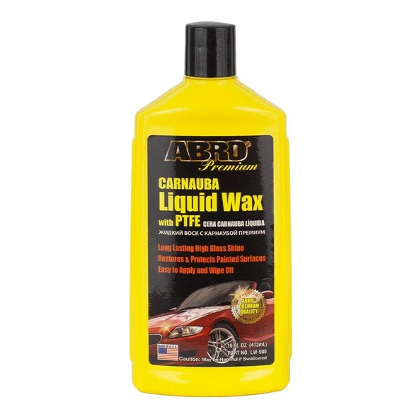 Abro Premium Carnauba Likit Cila Teflon Cila 473 Ml ürün görseli 1