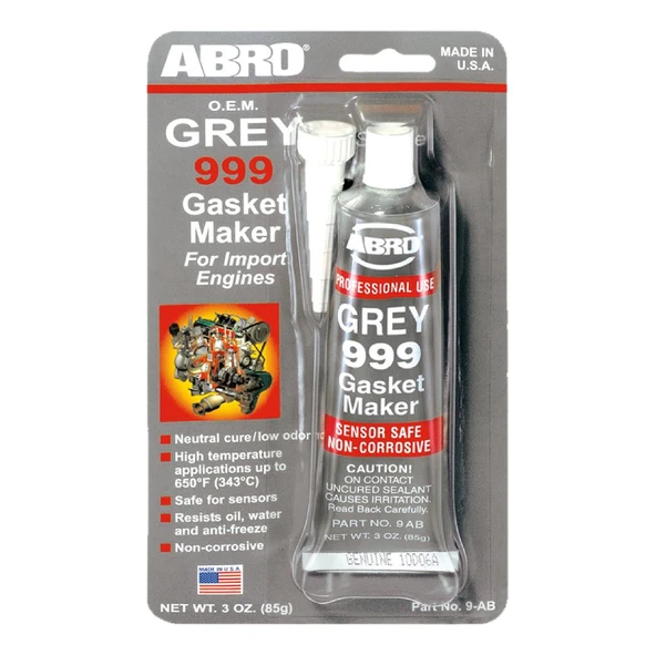 Abro Sıvı Conta Gri Rtv Oem 85gr ürün görseli 1