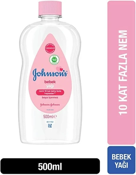 Johnson's Baby Bebek Yağı 500 ml ürün görseli 1