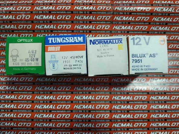 H4 Tablalı Far Ampulu - Resim 2